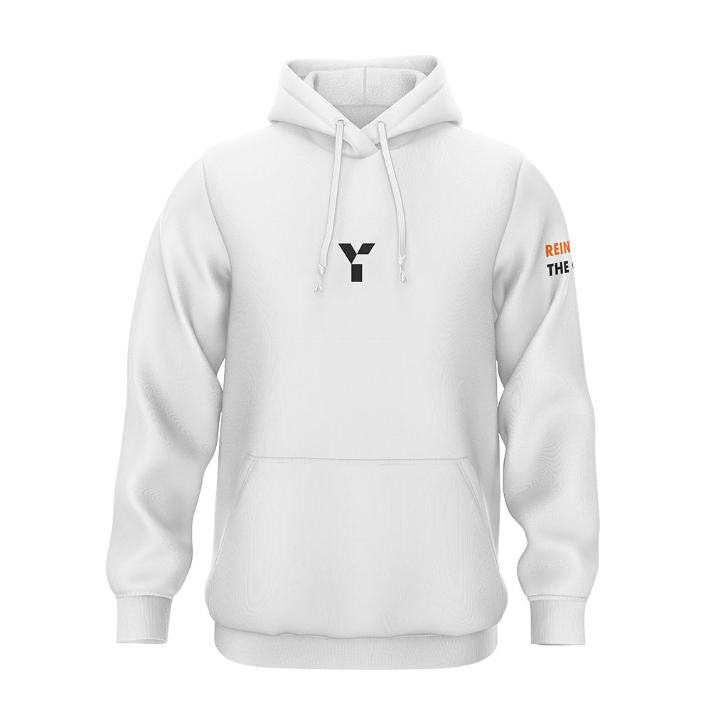 Young Hoody White - Y1 Hockey South Africa