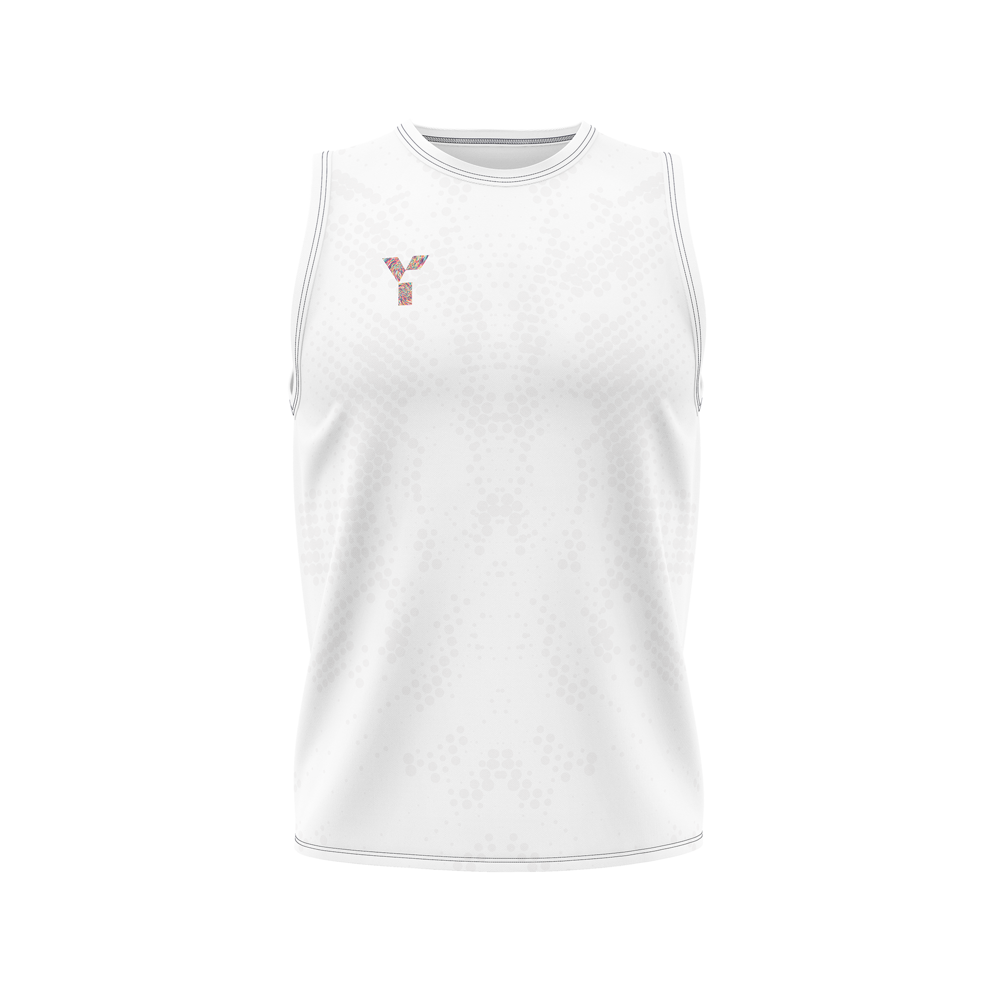 Y1 Ladies Training Vest - White - Y1 Hockey South Africa
