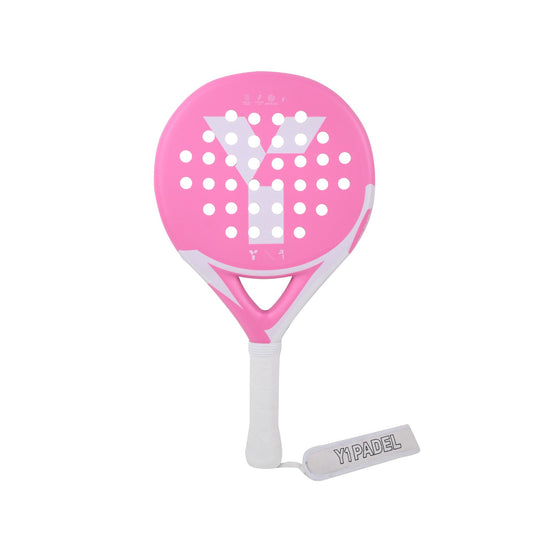 Y1 Padel Racket JX1 - White - Pink