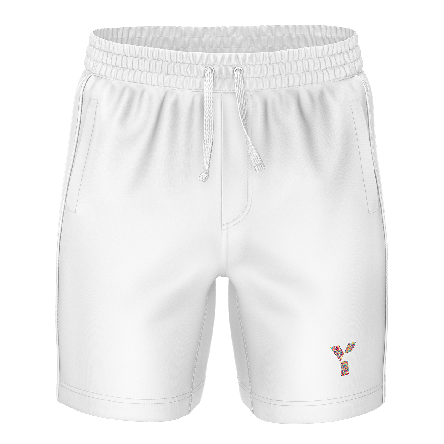 Y1 Mens Training Short - White - Y1 Hockey South Africa