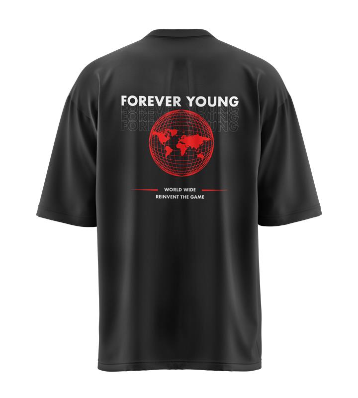 Y1 Unisex Oversized Tee - Forever Young