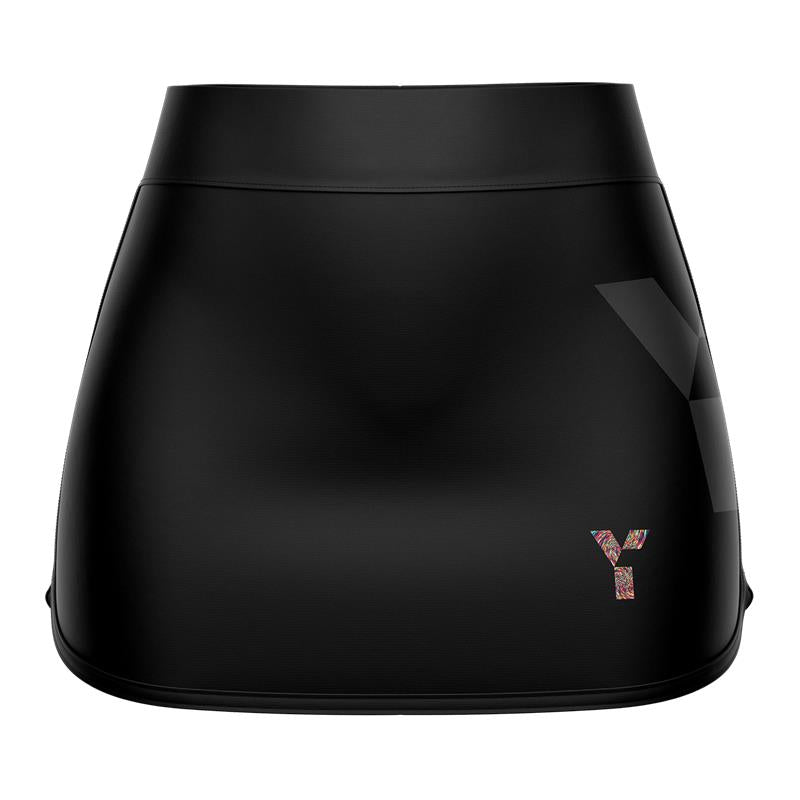 Y1 Ladies Training Skort - Black - Y1 Hockey South Africa